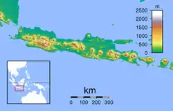 Mapa topografico de Chava.