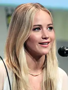 L'actriz estausunidense Jennifer Lawrence, en una imachen de 2015.