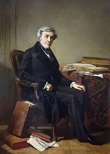 O historiador francés Jules Michelet.