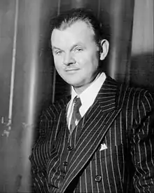 L'actor Lawrence Tibbett en una fotografía de 1943.