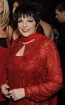 L'actriz y cantaire estausunidense Liza Minnelli en 2008.