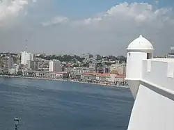 Anvista de Luanda dende a Fortaleza de Sant Miguel