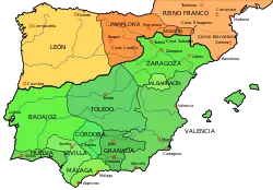 Situación de Reino de Navarra