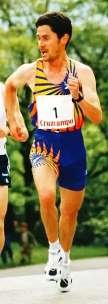 L'atleta basco Martín Fiz.