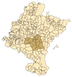 A comarca de Tafalla en Navarra