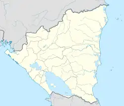 Managua ubicada en Nicaragua