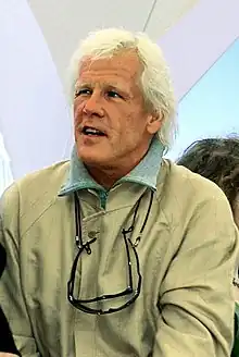 O actor estausunidense Nick Nolte en 2000 en o Festival de Canas.