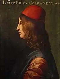 Pico della Mirandola, Galería Uffizi, Florencia