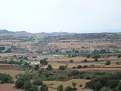 Envista d'Els Prats de Rei dende a Torre de la Manresana