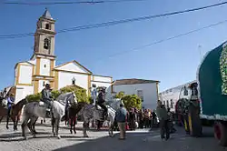 Una escena de romería en El Saucejo