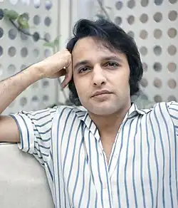 L'actor estausunidense Sal Mineo, en una fotografía d'Allan Warren de 1973.