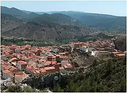 Anvista de Santa Cruz de Moya.