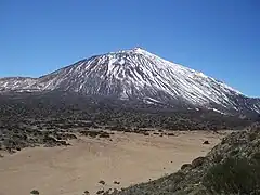 O Teide dende La Fortaleza.