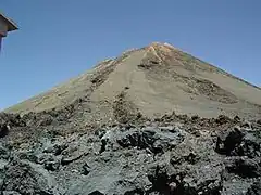 Tuca d'o Teide en verano.