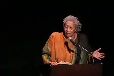 A novelista estausunidense Toni Morrison en 2008.