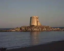 Torre medieval esfensiva en Barì