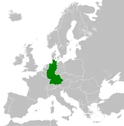 Situación de Alemanya Occidental