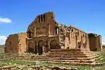 The ruins of Yererouk Basilica