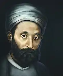 رسم رقمي للإمام عبد الحميد بن باديس