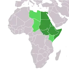 Northeast Africa.