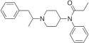 Chemical structure of α-methylfentanyl.