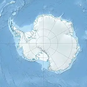 Cape Crozier على خريطة Antarctica