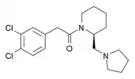 Chemical structure of BRL-52537.