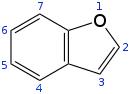 Skeletal formula with numbering convention