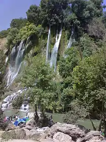 Bisheh waterfall