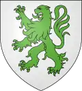 A heraldic lion