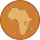 médaille de bronze, Afrique