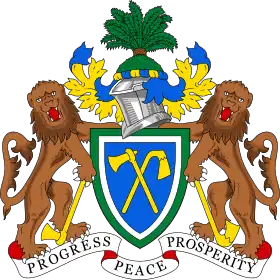 Coat of arms of the Gambia