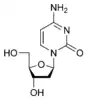 structure chimique de la désoxycytidine