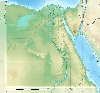 زلزال شرم الشيخ 1969 على خريطة مصر