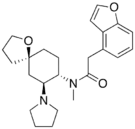 Chemical structure of Enadoline.