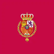 Bandera del Rey de España