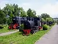 The locomotive museum in ريشيتسا.