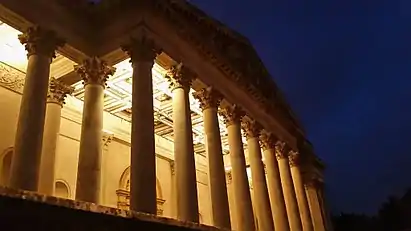 Main entrance to the Fitzwilliam Museum, University of Cambridge (nineteenth century)