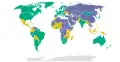 تقييمات الدول من استبيان فريدام هاوس: الحرية في العالم 2018، فيما يتعلق بحالة الحرية العالمية في عام 2017.