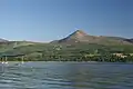 Vue du Goat Fell من ميناء Brodick