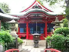 Temple dedicated to بينزايتن.