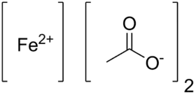 أسيتات الحديد الثنائي