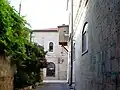 A British concrete position (Bartizan style), built at the North-Western corner of Sergei courtyard, Jerusalem. This is probably the sole existing testimony of the British "عملية كيلشون" constructed in 1946.