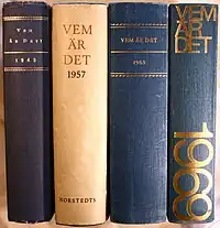 السويدية Vem är det (4 أعداد)