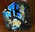 Polished labradorite 18x20cm - مدغشقر