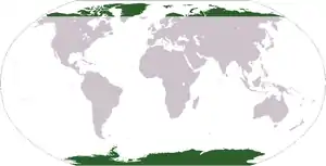 Location of the Polar regions