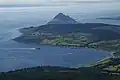 Le ferry MV Caledonian Isles, عبارة جزيرة كاليدونيا Goat Fell.