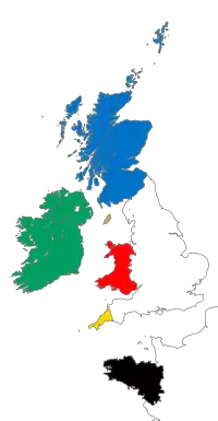 Celtic League's Celtic nations