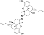 Chemical structure of Naloxonazine