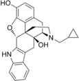 Chemical structure of Naltrindole.